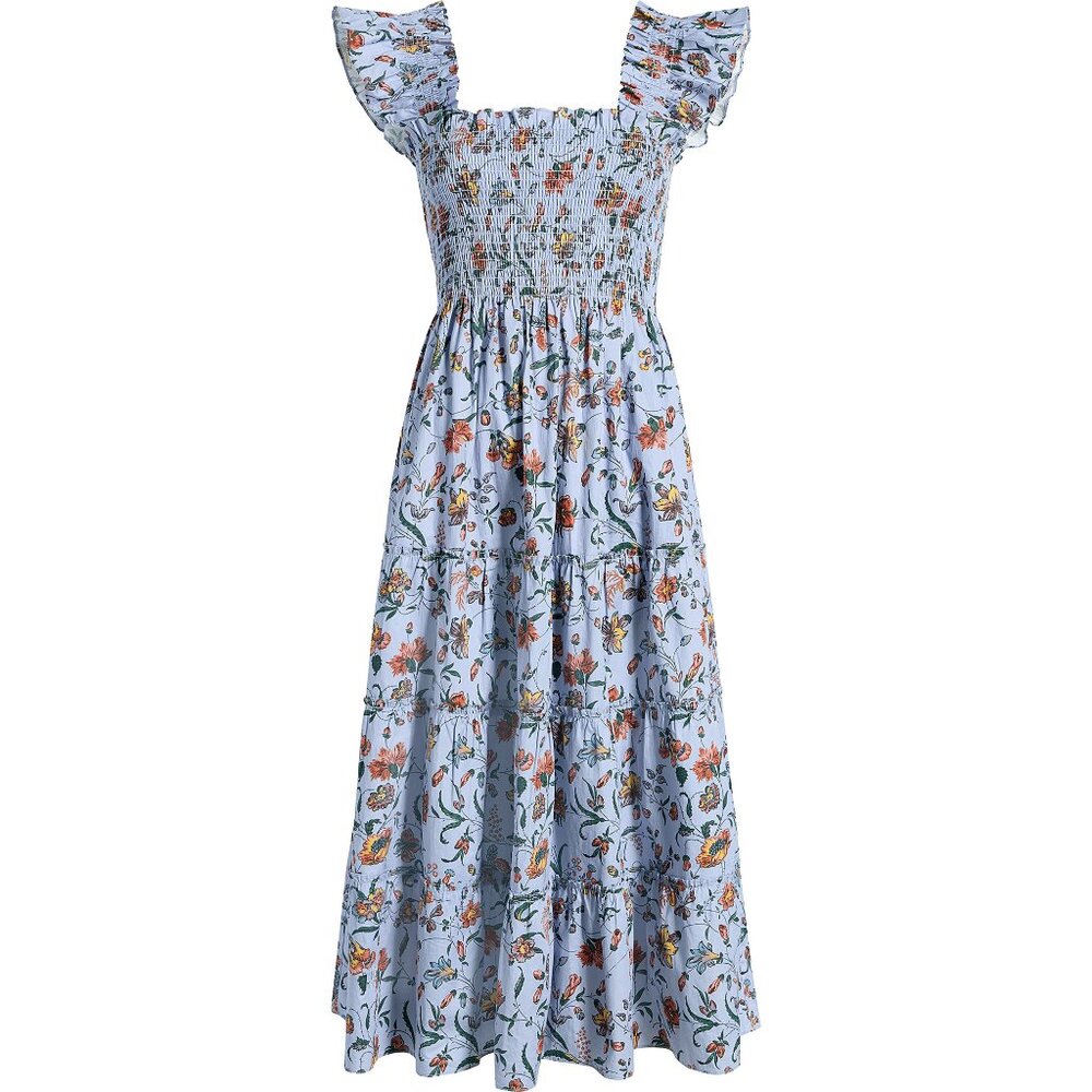 NTW Hill House Lavender Fleur Chintz Thisle Nap Dress - SMALL NWT - Picture 3 of 3